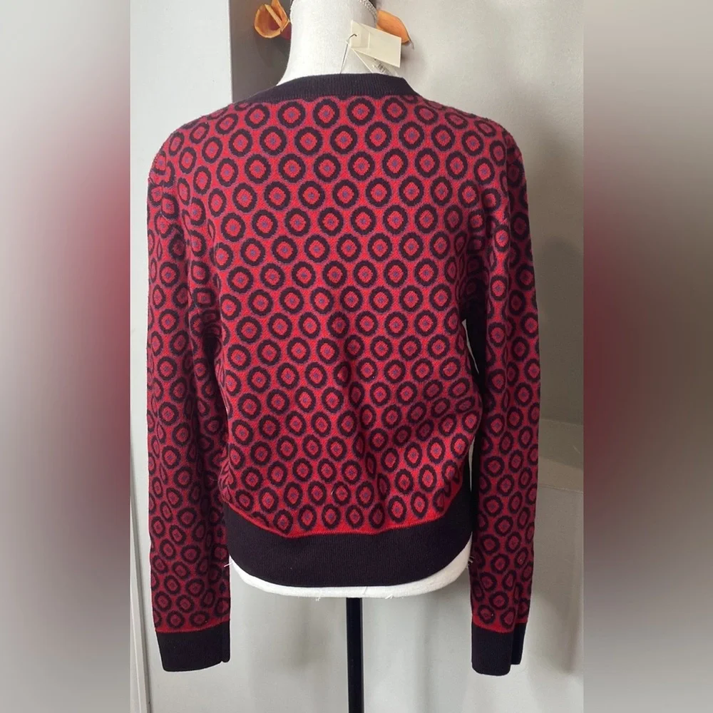 Dries Van Noten Tiny Dot Merino Wool Sweater